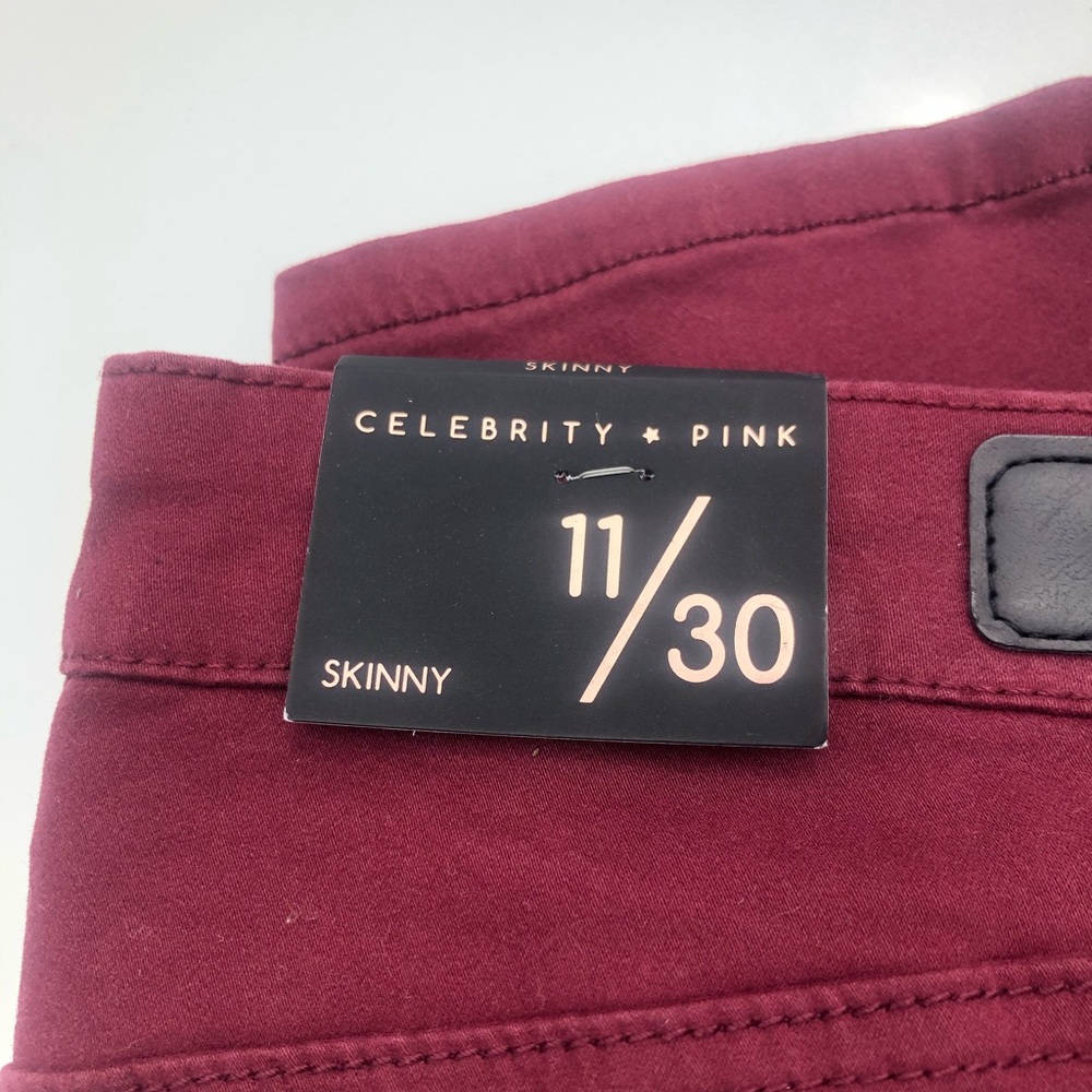 Maroon jeans
